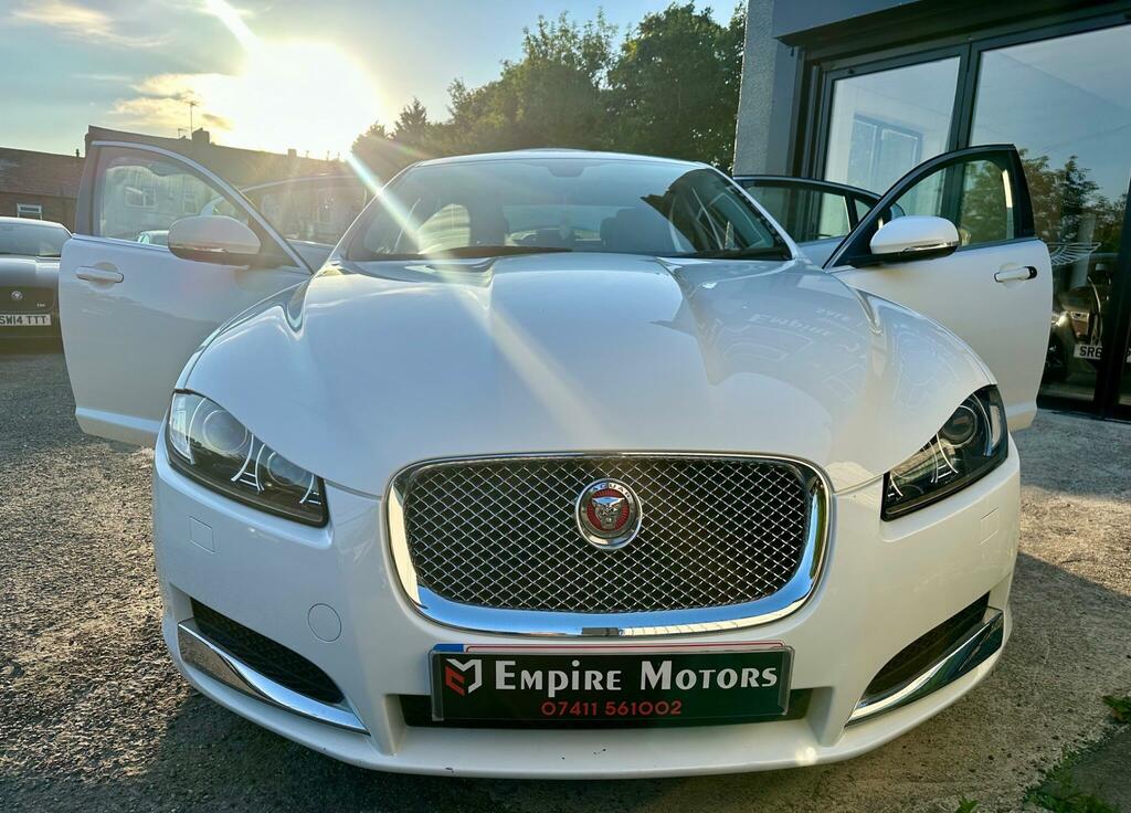 Jaguar XF Luxury White #5