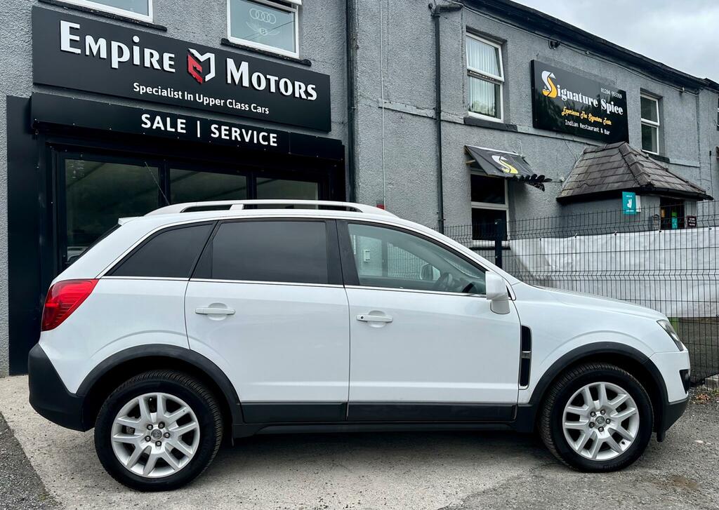 Vauxhall Antara 2.2 Cdti Exclusiv 2Wd Start Stop White #9