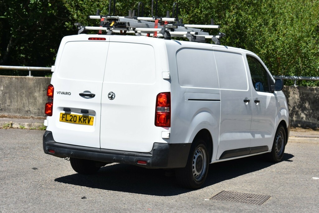 Vauxhall Vivaro Panel Van 2.0 Turbo D 3100 Edition 202020 White #3