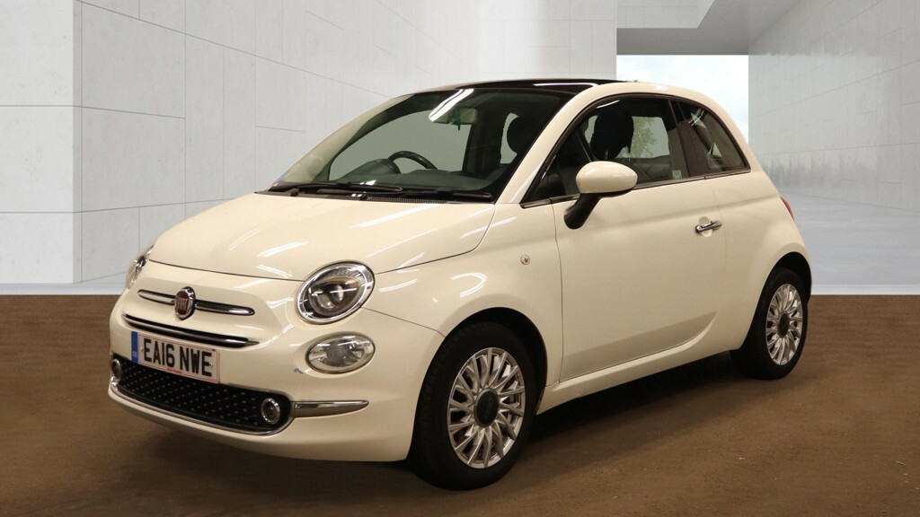 Fiat 500 1.2 500 My17 1.2 69Hp Lounge White #2