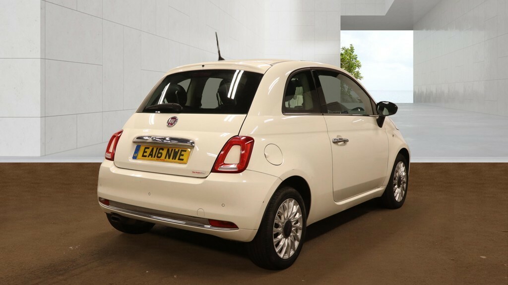 Fiat 500 1.2 500 My17 1.2 69Hp Lounge White #3