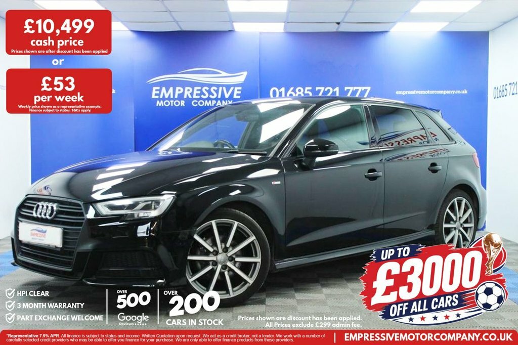 Audi A3 1L Black Edition Black