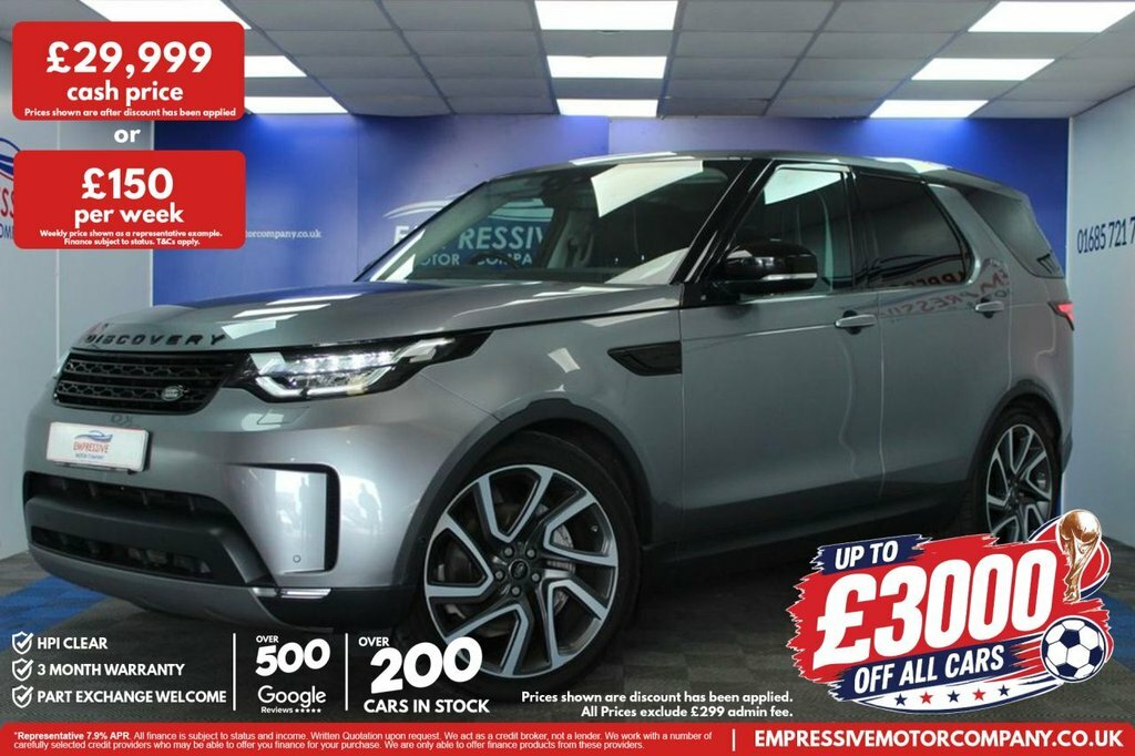 Land Rover Discovery 3L Hse Luxury Grey
