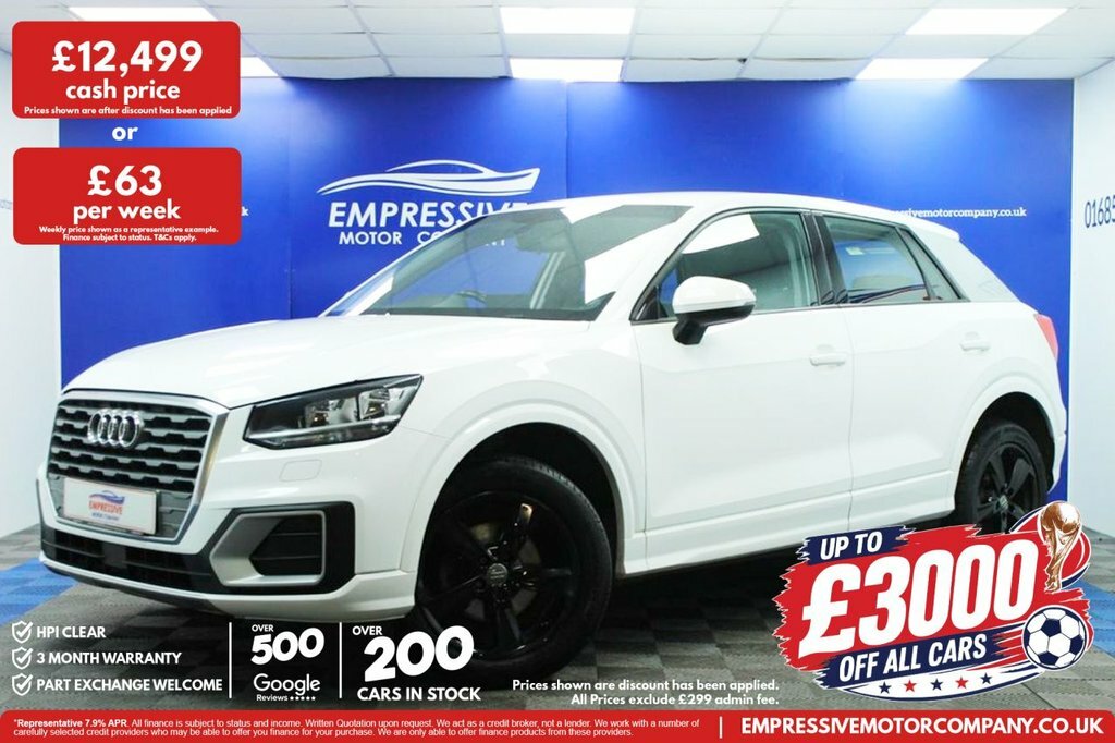 Audi Q2 1.5L Sport White