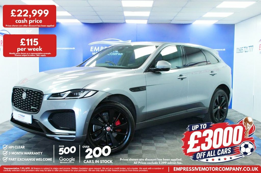 Jaguar F-Pace 2L R-dynamic Se Grey