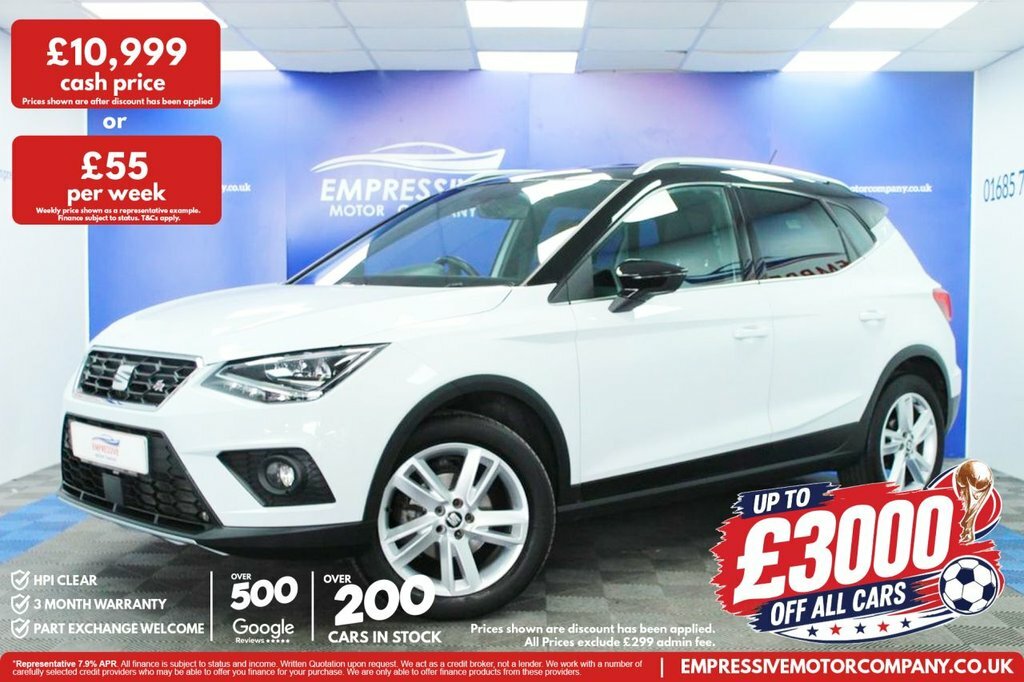 Seat Arona 1L Fr White