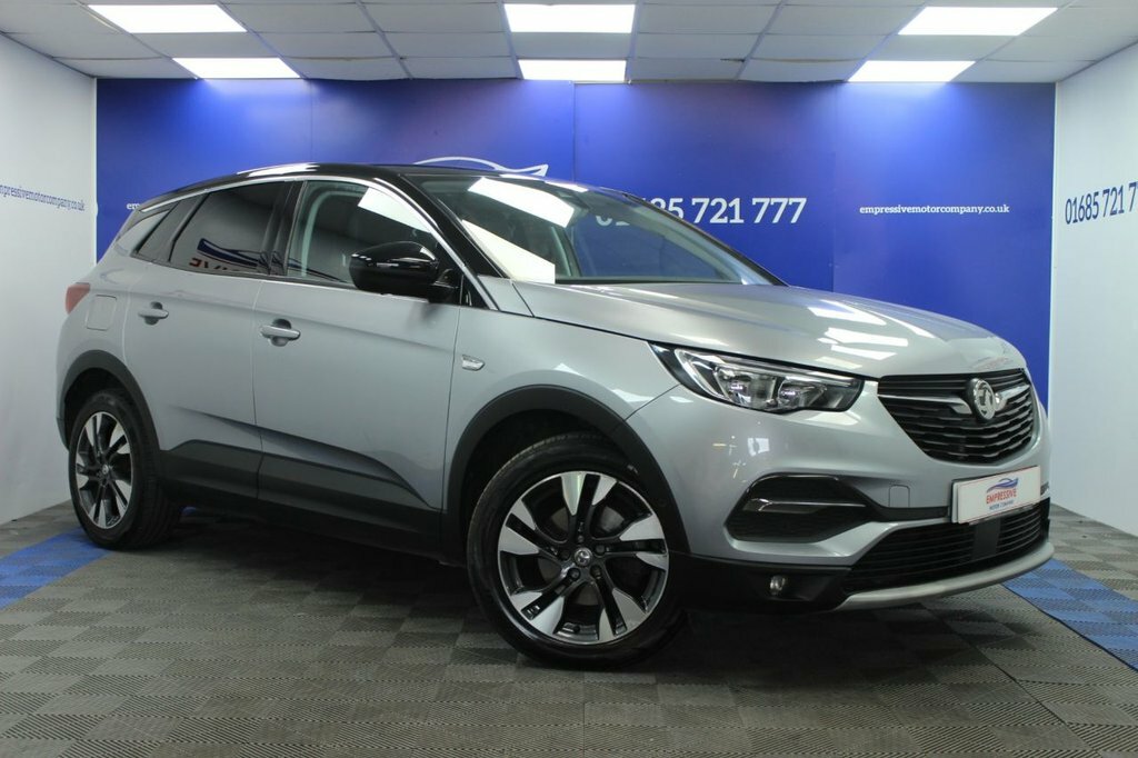 Vauxhall Grandland X 1.5L Sport Nav VN69FXS Grey #2