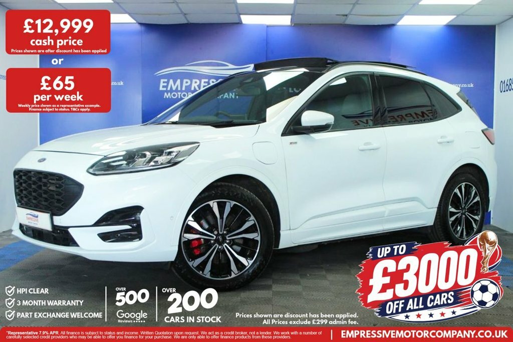 Ford Kuga 2.5L St-line X RO21ZKR White