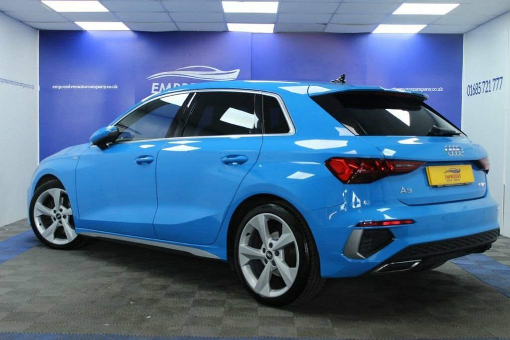 Audi A3 1.5L S Line RW66ENN Blue #3