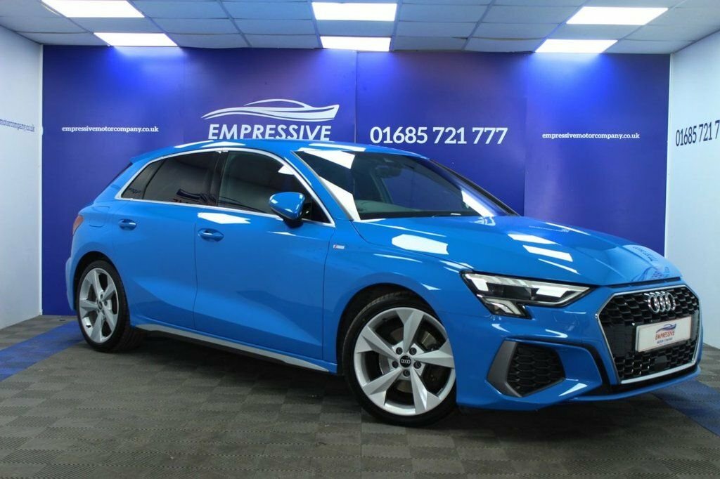 Audi A3 1.5L S Line RW66ENN Blue