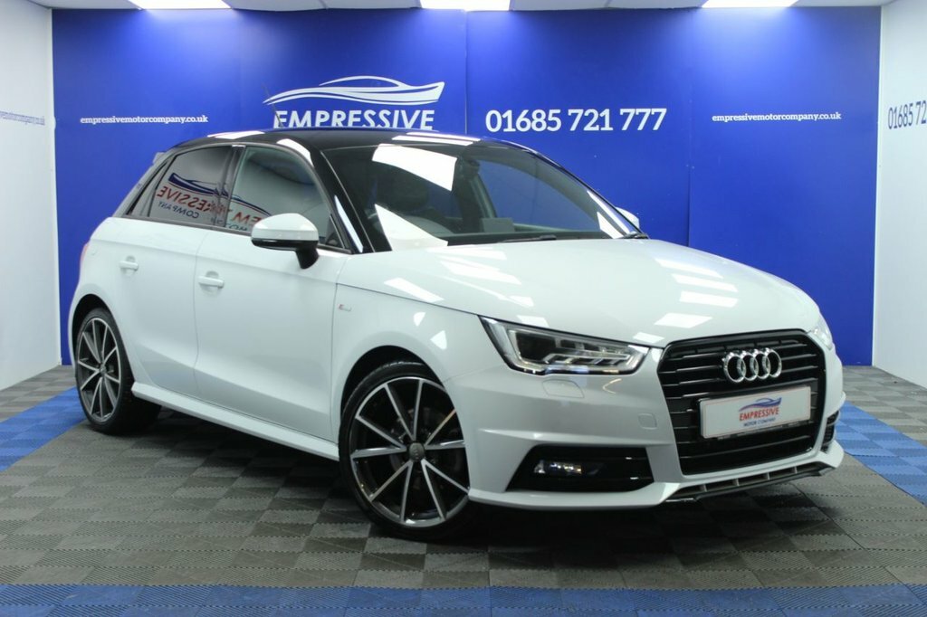 Audi A1 1.4L Black Edition White #2