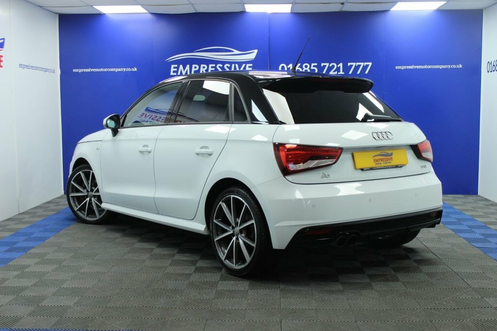 Audi A1 1.4L Black Edition White #3