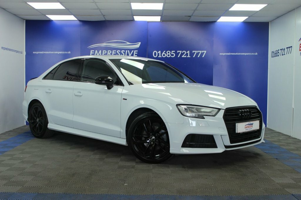 Audi A3 1.5L Black Edition White