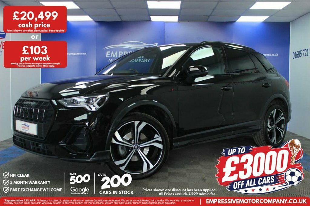 Audi Q3 1.5L Edition 1 Black