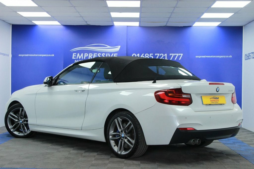 BMW 2 Series 2L 220D M Sport White #2