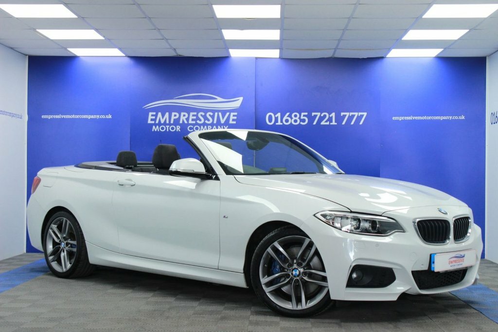 BMW 2 Series 2L 220D M Sport White