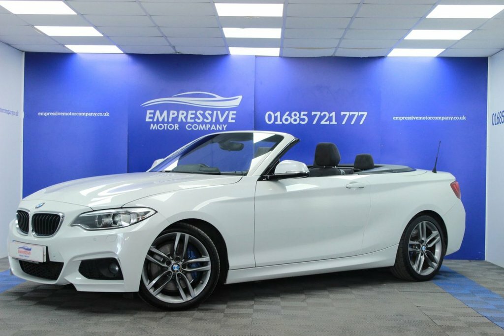 BMW 2 Series 2L 220D M Sport White #3