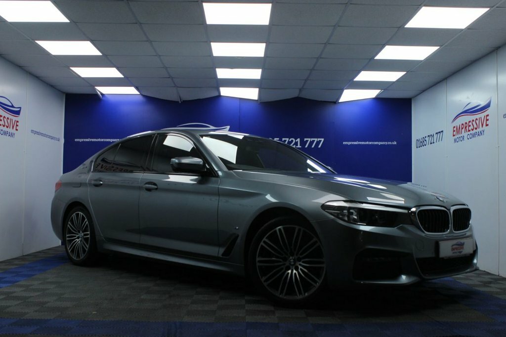 BMW 5 Series 2L 530E M Sport Blue