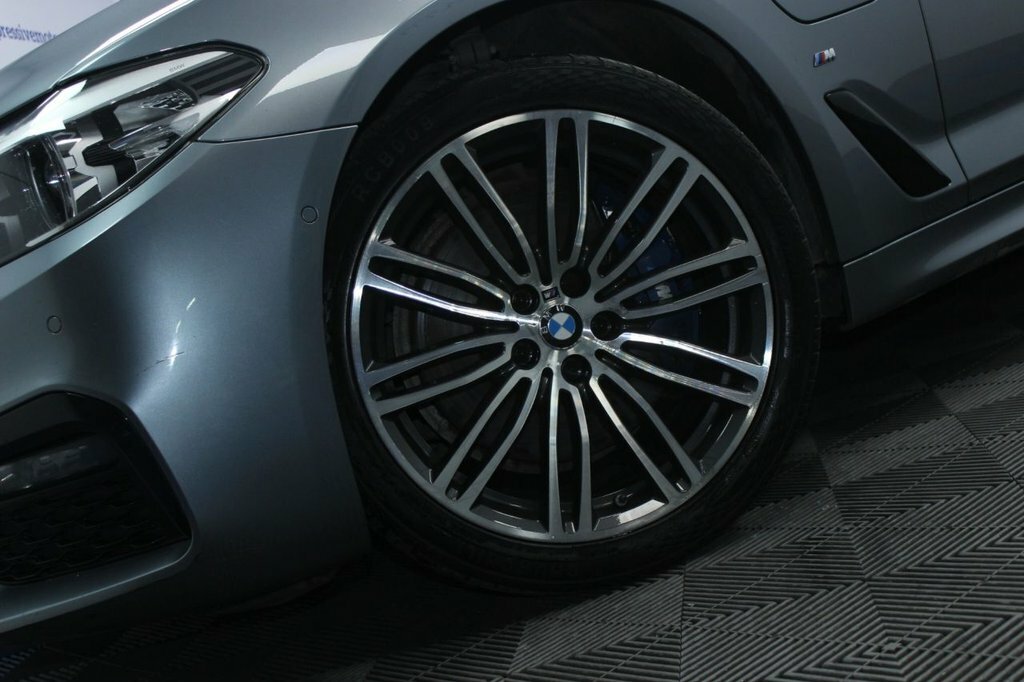 BMW 5 Series 2L 530E M Sport Blue #5