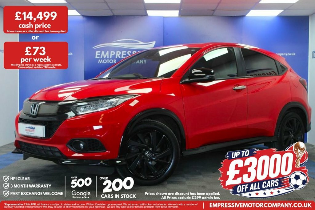 Honda Hr-V 1.5L Sport Red
