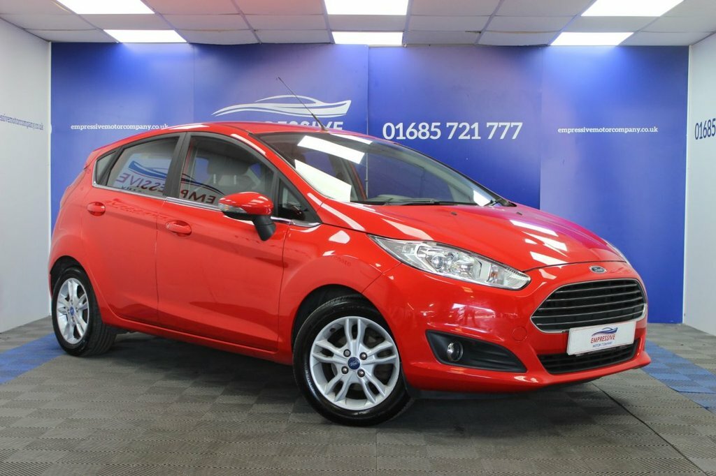 Ford Fiesta 1L Zetec Red