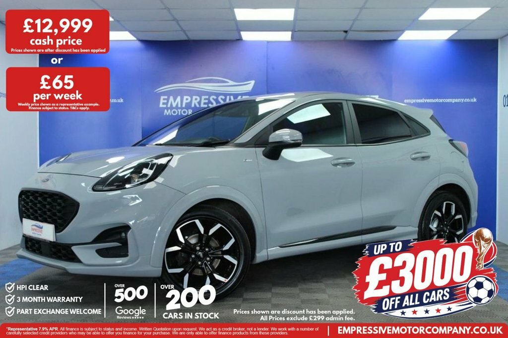 Ford Puma 1L St-line X Grey