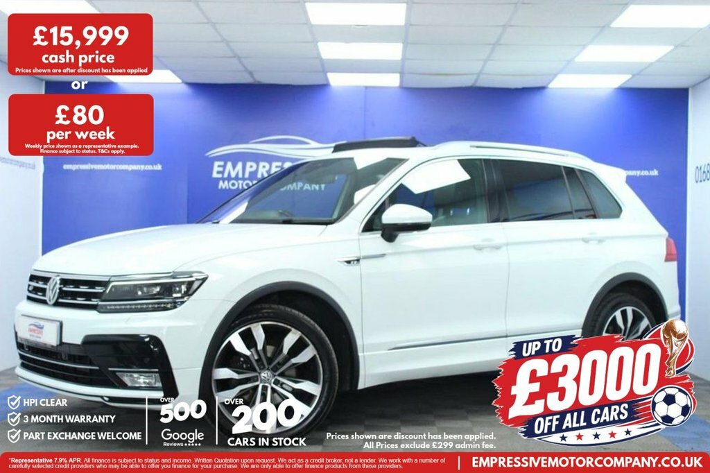 Volkswagen Tiguan 1.5L R-line White
