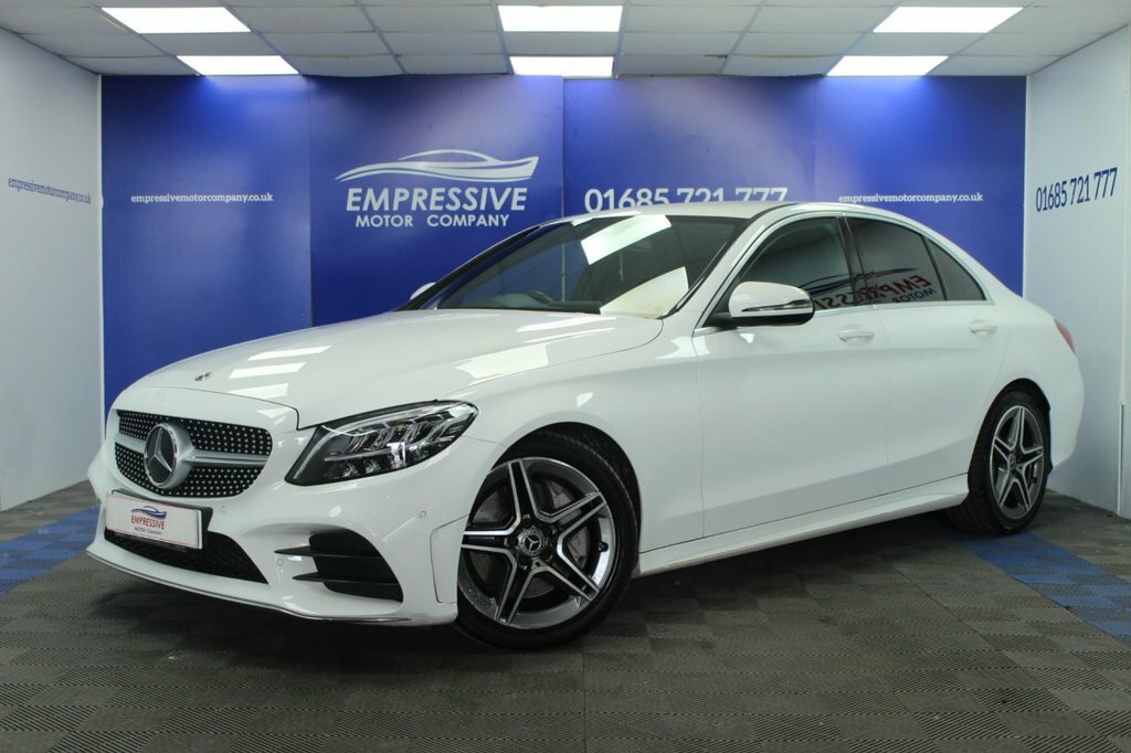 Mercedes-Benz C Class 2L Amg Line SO19EAG White #4