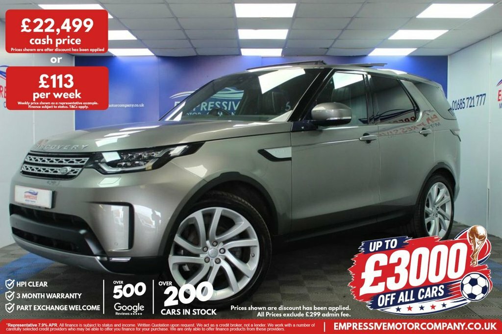 Land Rover Discovery 2L Hse Luxury Silver