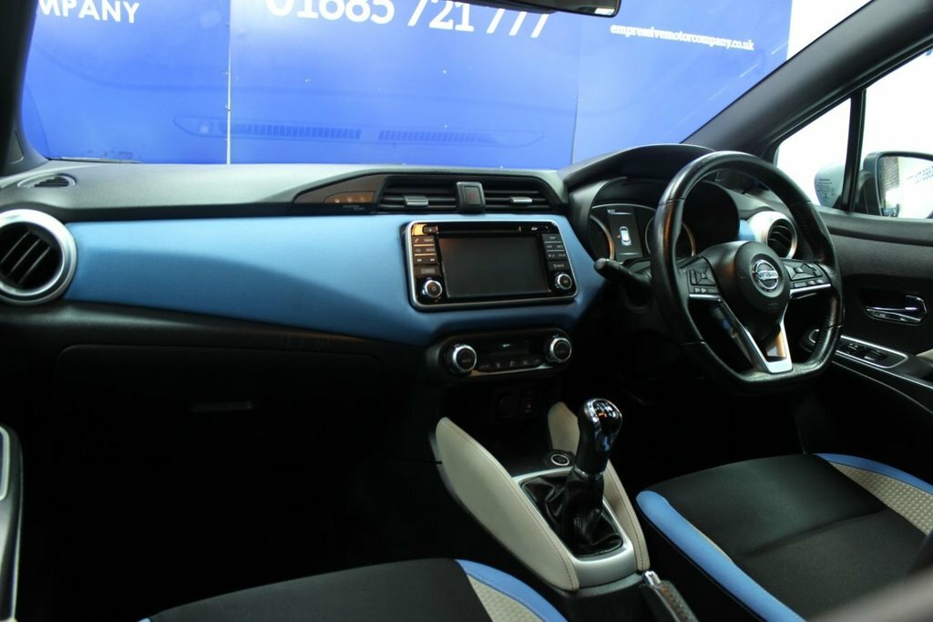 Nissan Micra 0.9L N-connecta Blue #5