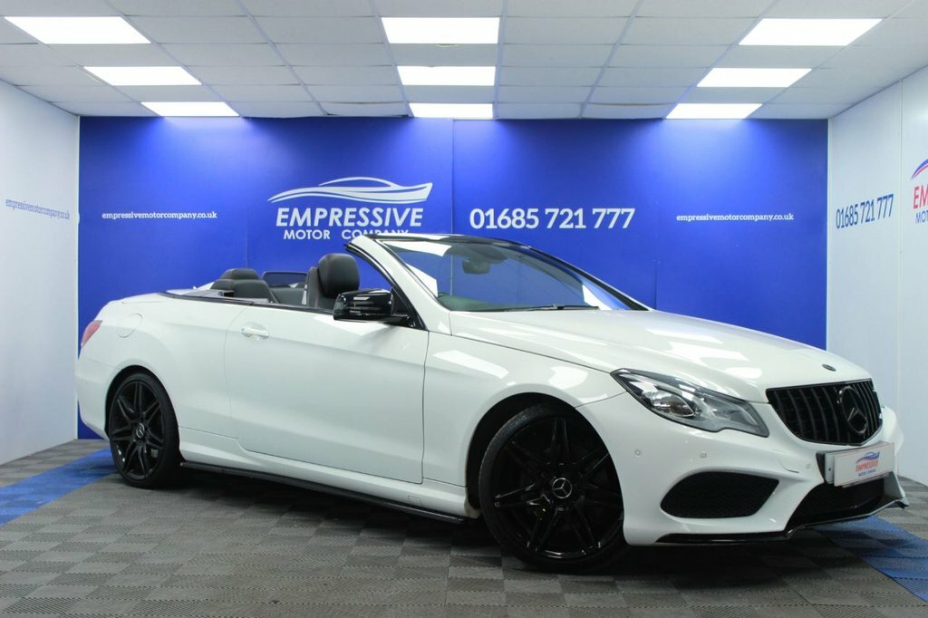 Mercedes-Benz E Class 3L E350 Bluetec Amg Sport White #2