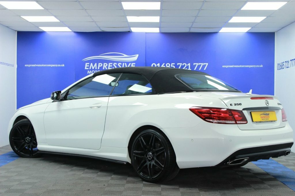 Mercedes-Benz E Class 3L E350 Bluetec Amg Sport White #4