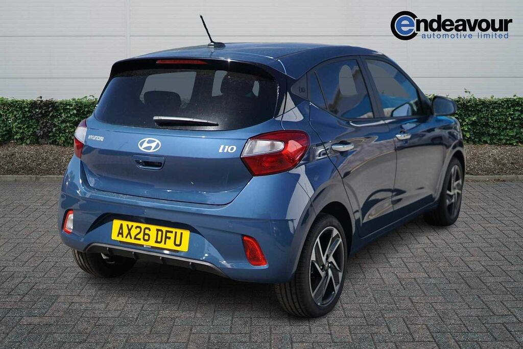 Hyundai I10 1.2 79 Premium Nav AX26DFU Blue #3