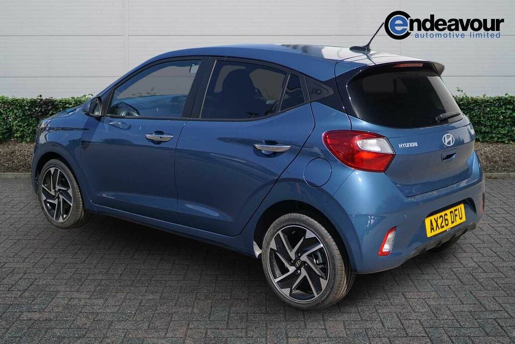 Hyundai I10 1.2 79 Premium Nav AX26DFU Blue #5