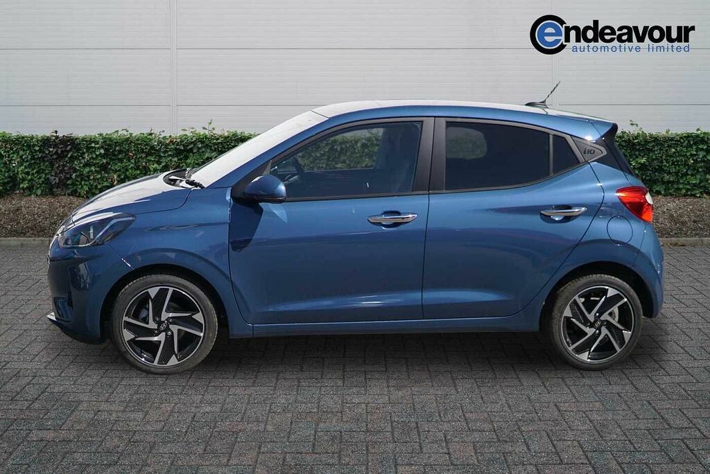 Hyundai I10 1.2 79 Premium Nav AX26DFU Blue #6