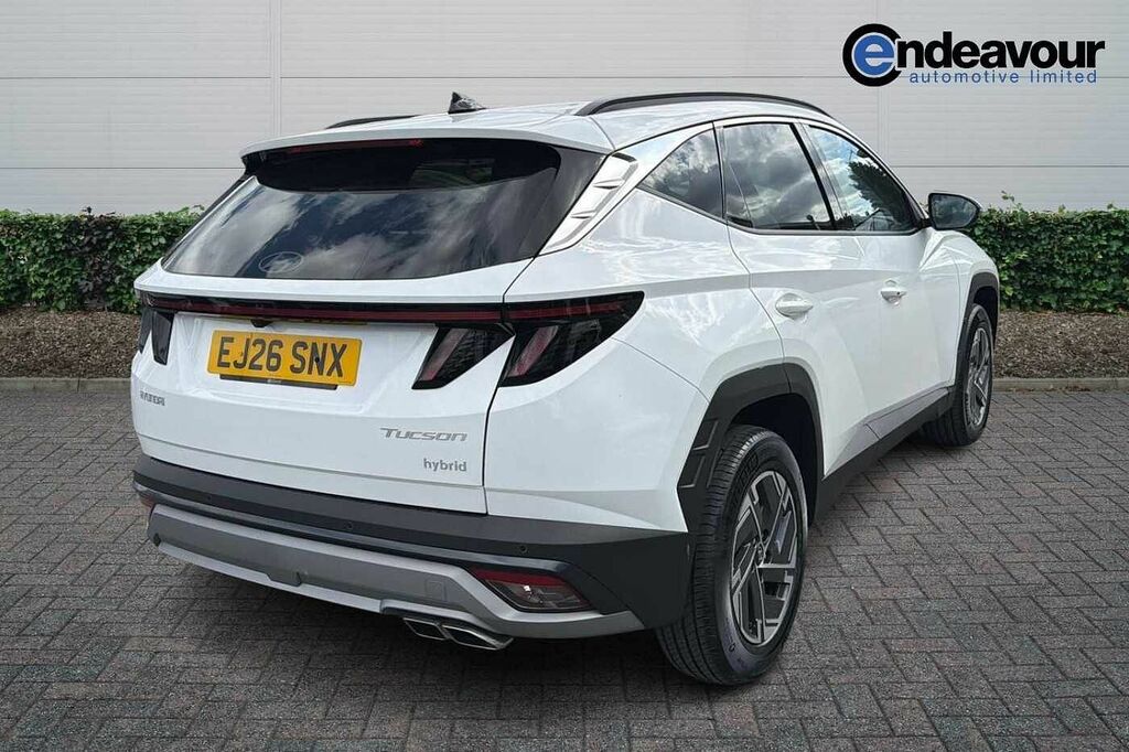 Hyundai Tucson 1.6T Hybrid Advance EJ26SNX White #3