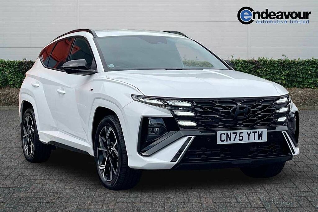 Hyundai Tucson 1.6T Hybrid N Line White