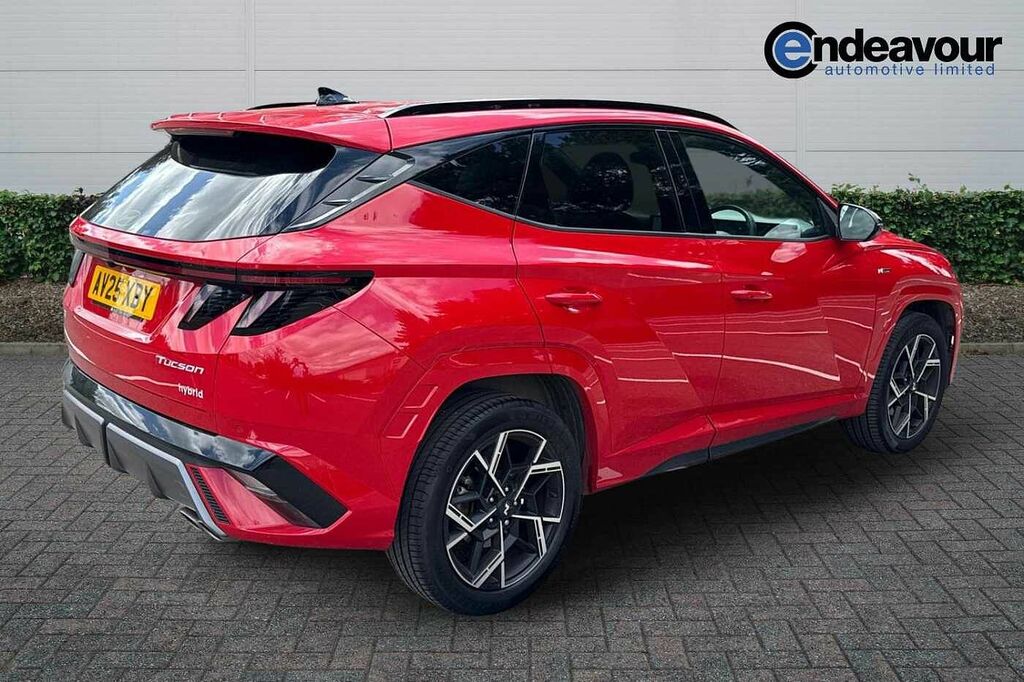 Hyundai Tucson 1.6T Hybrid N Line AV25XBY Red #3
