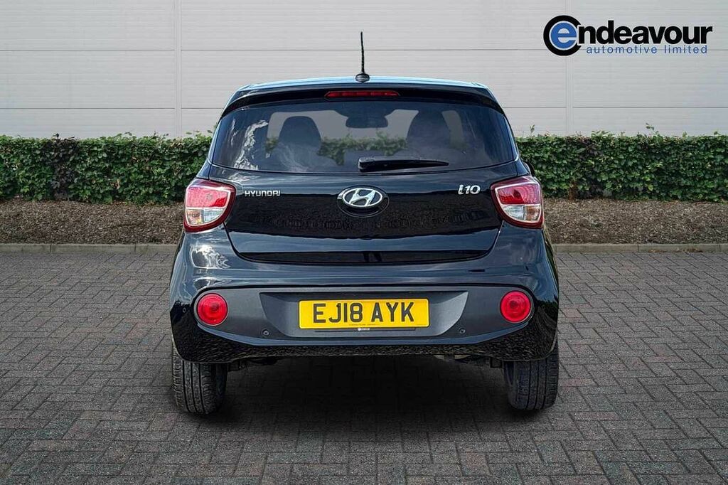 Hyundai I10 1.2 Premium Se EJ18AYK Black #4