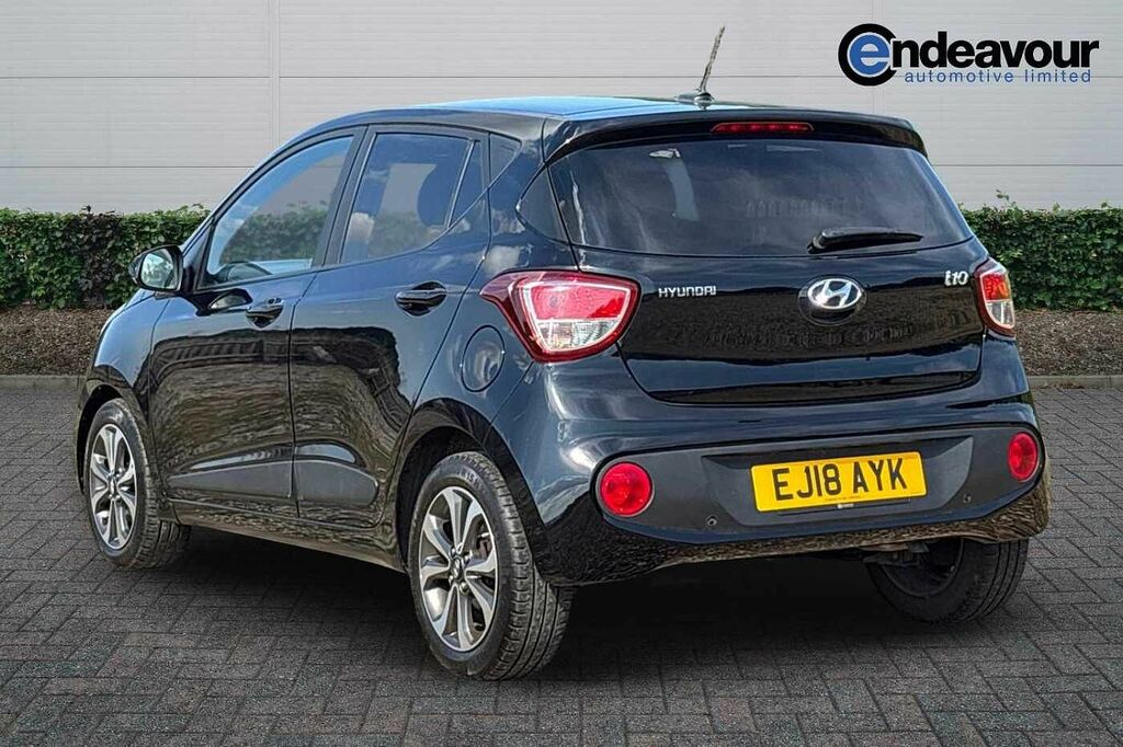 Hyundai I10 1.2 Premium Se EJ18AYK Black #5