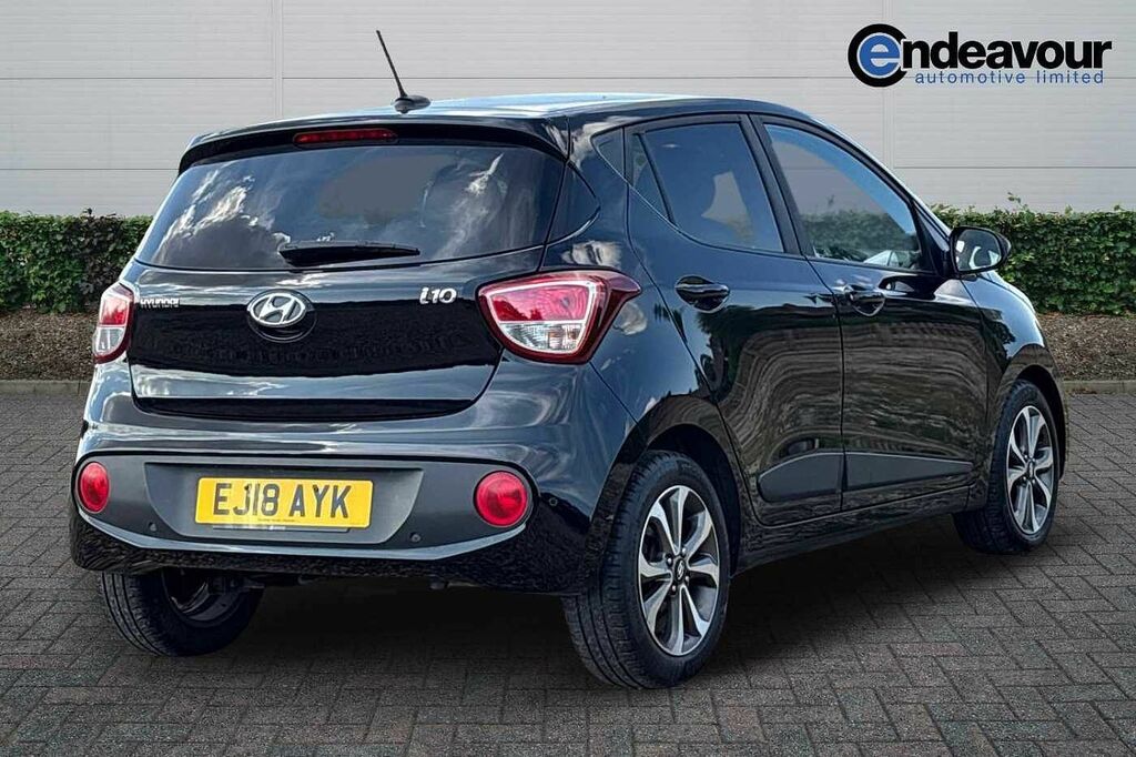 Hyundai I10 1.2 Premium Se EJ18AYK Black #3