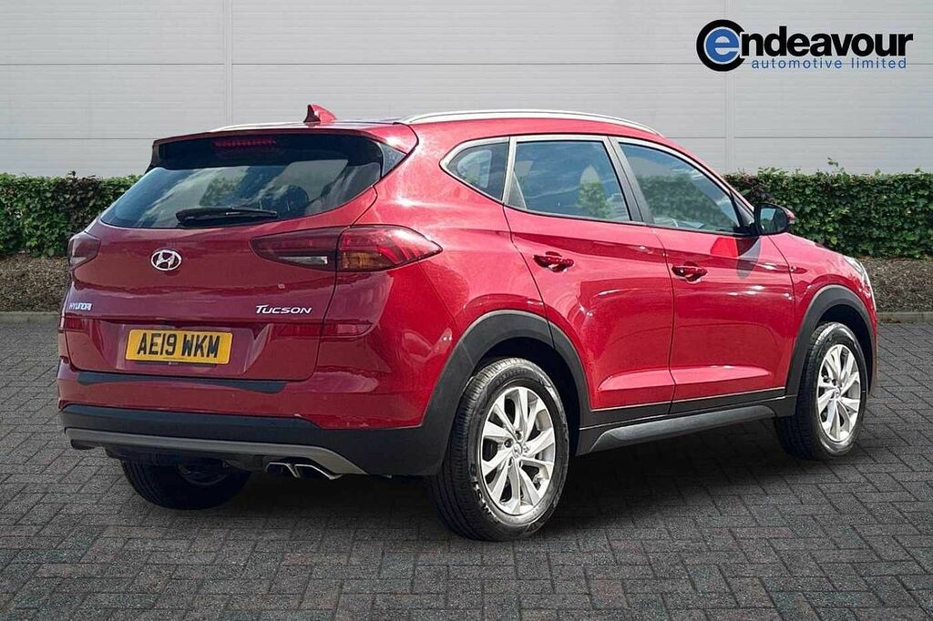 Hyundai Tucson 1.6 Crdi 136 Se Nav 2Wd Dct AE19WKM Red #3