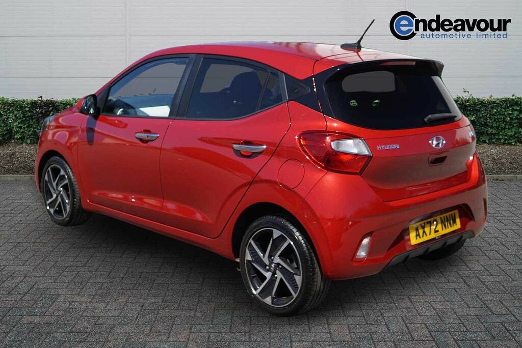 Hyundai I10 1.2 Mpi Premium AX72NNM Red #5