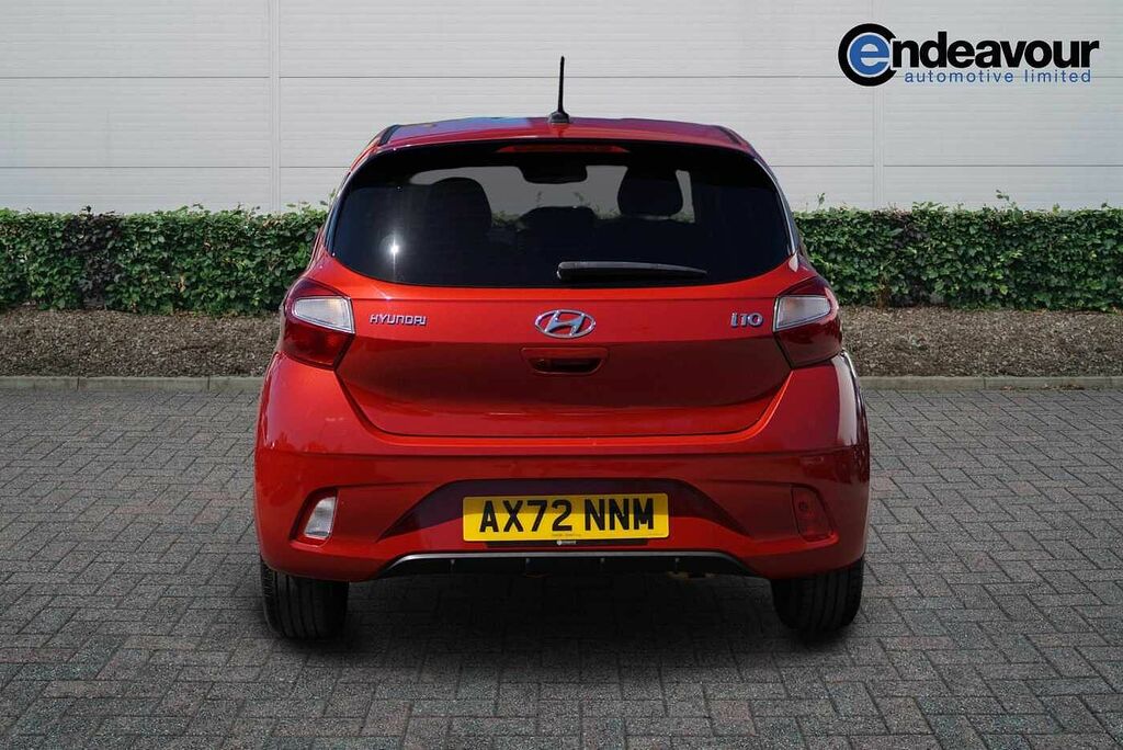 Hyundai I10 1.2 Mpi Premium AX72NNM Red #4