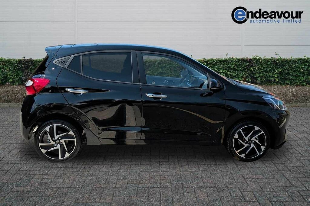 Hyundai I10 1.2 79 Premium Nav LL26RWZ Black #2