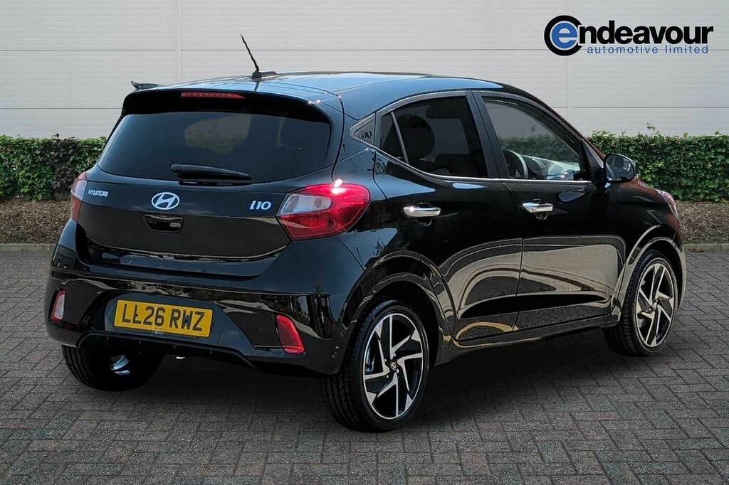 Hyundai I10 1.2 79 Premium Nav LL26RWZ Black #3