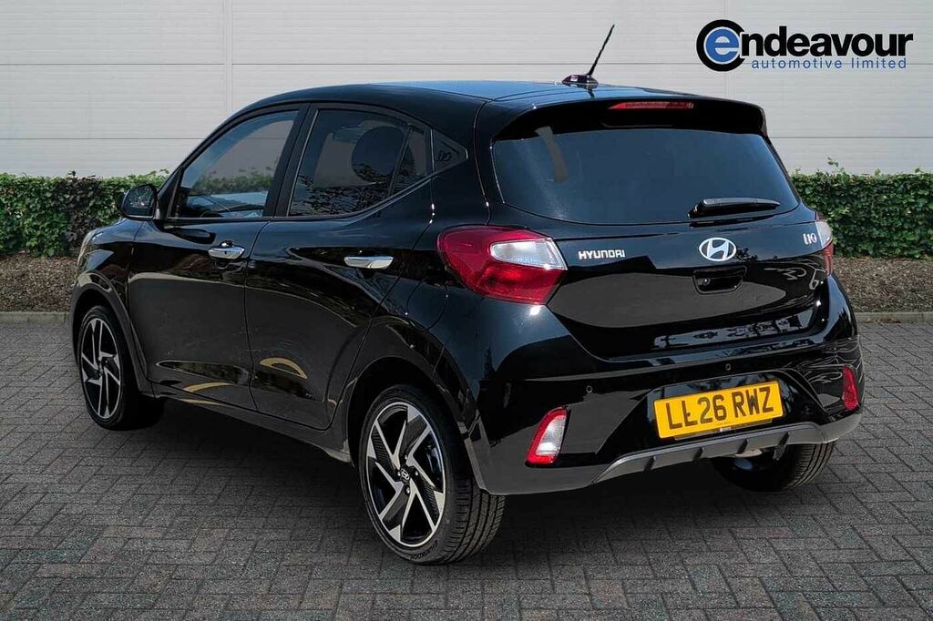 Hyundai I10 1.2 79 Premium Nav LL26RWZ Black #5