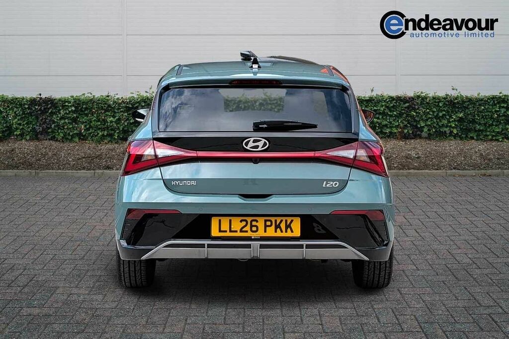 Hyundai I20 1.0T Gdi 90 Tech Line Dct LL26PKK Green #4