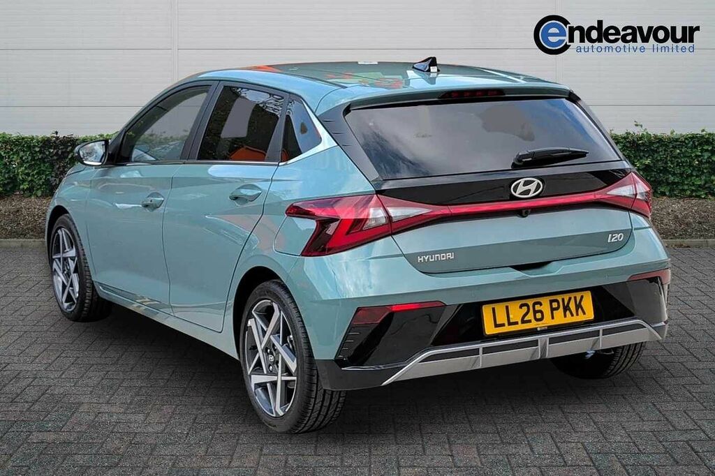 Hyundai I20 1.0T Gdi 90 Tech Line Dct LL26PKK Green #5