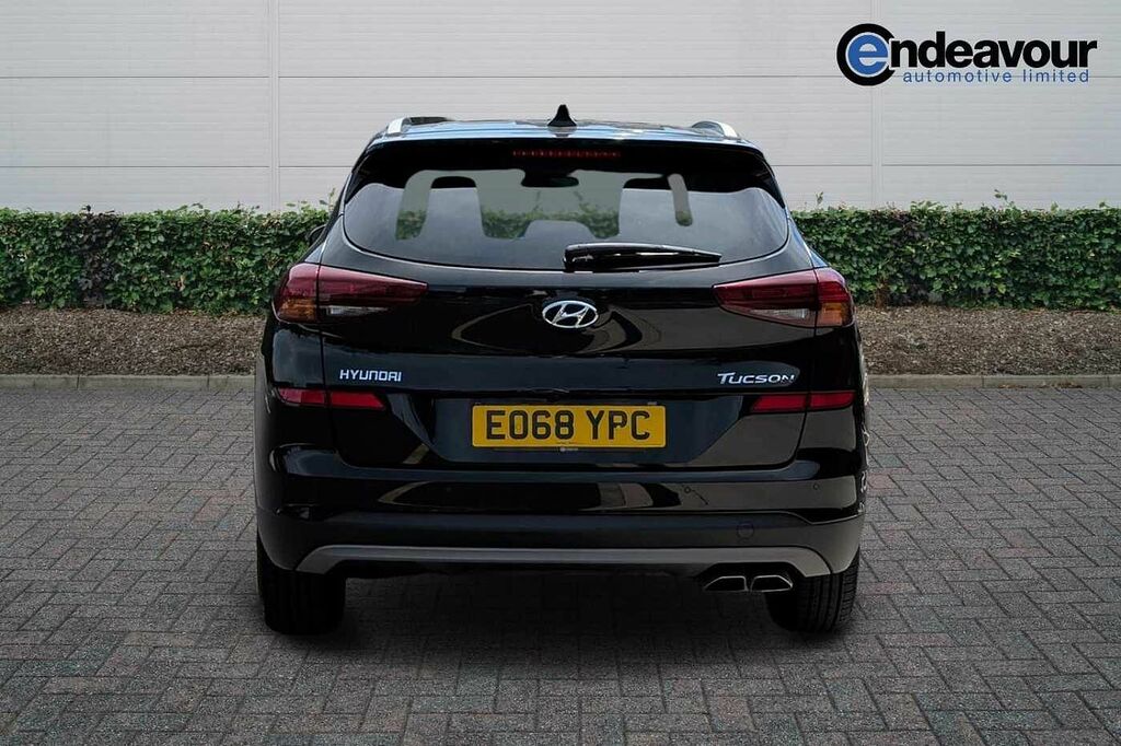 Hyundai Tucson 1.6 Tgdi 177 Se Nav 2Wd Dct EO68YPC Black #4